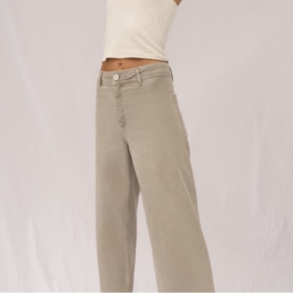 Marine Tan straight leg jeans